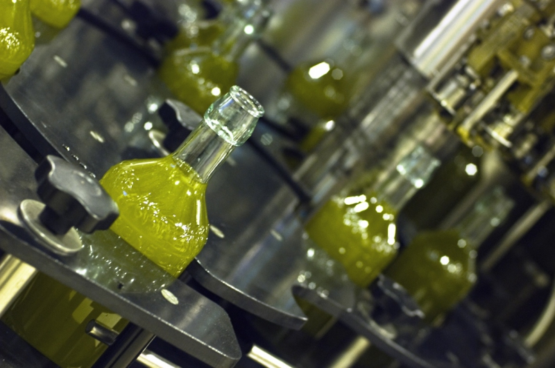 Linea de producción en la nueva planta