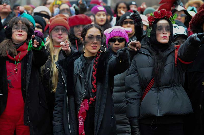 EL COLECTIVO CHILENO LAS TESIS ESTUVO PRESENTE EN LA V EDICIÓN