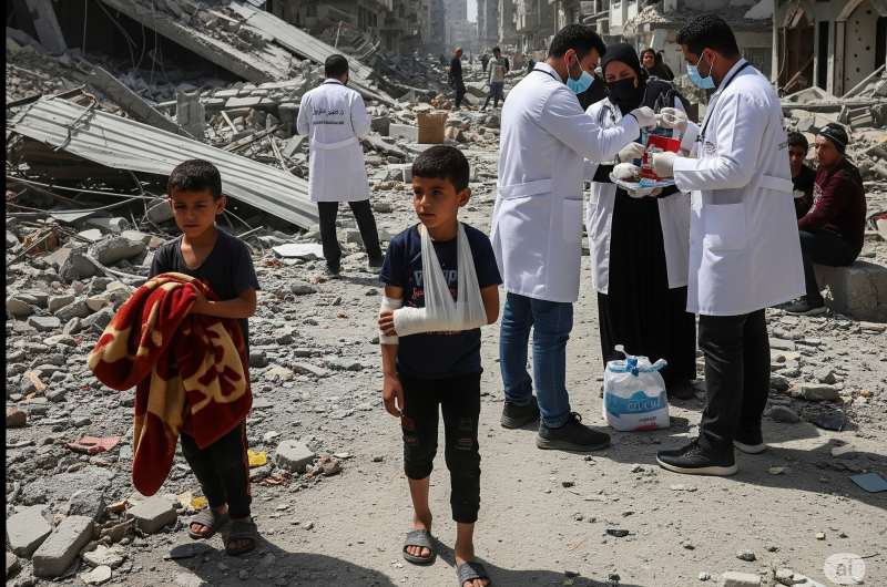 La Realidad Invisible Bajo los Escombros de la Crisis Humanitaria